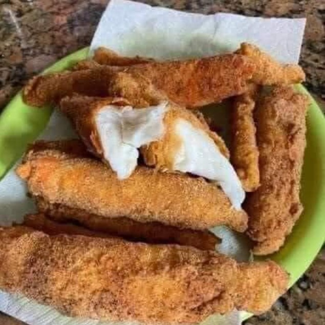 Pesce fritto croccante alle spezie
